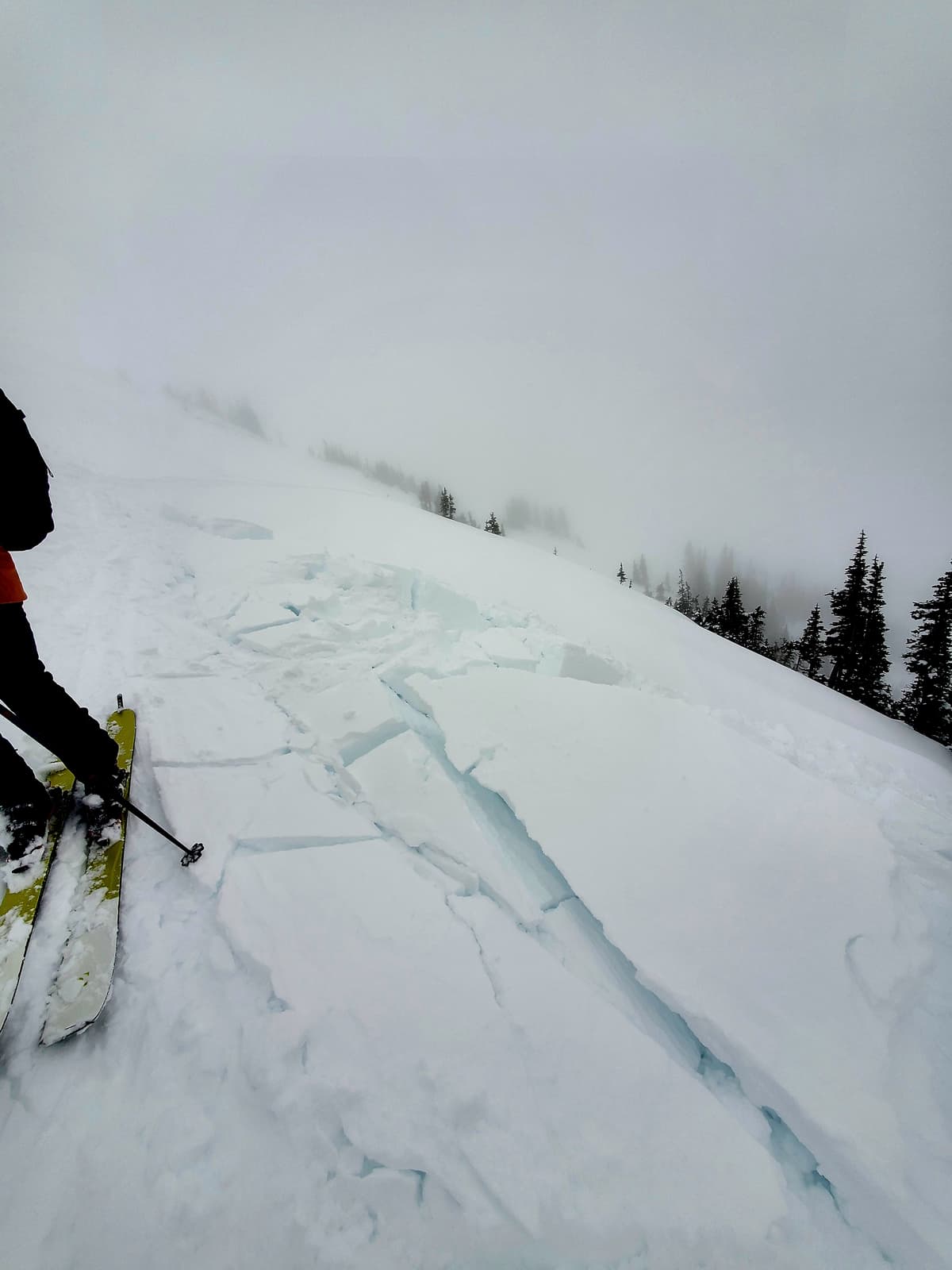 from the base of the windlip
