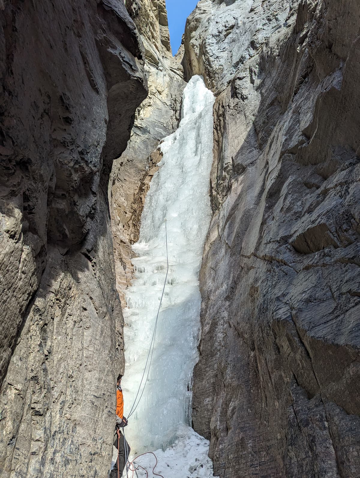 First pitch above the initial step