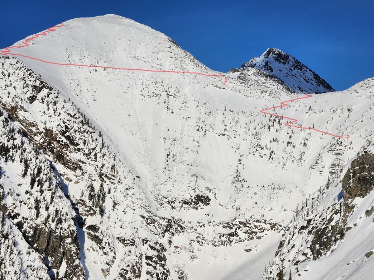 All skintracks visible are highlighted red.