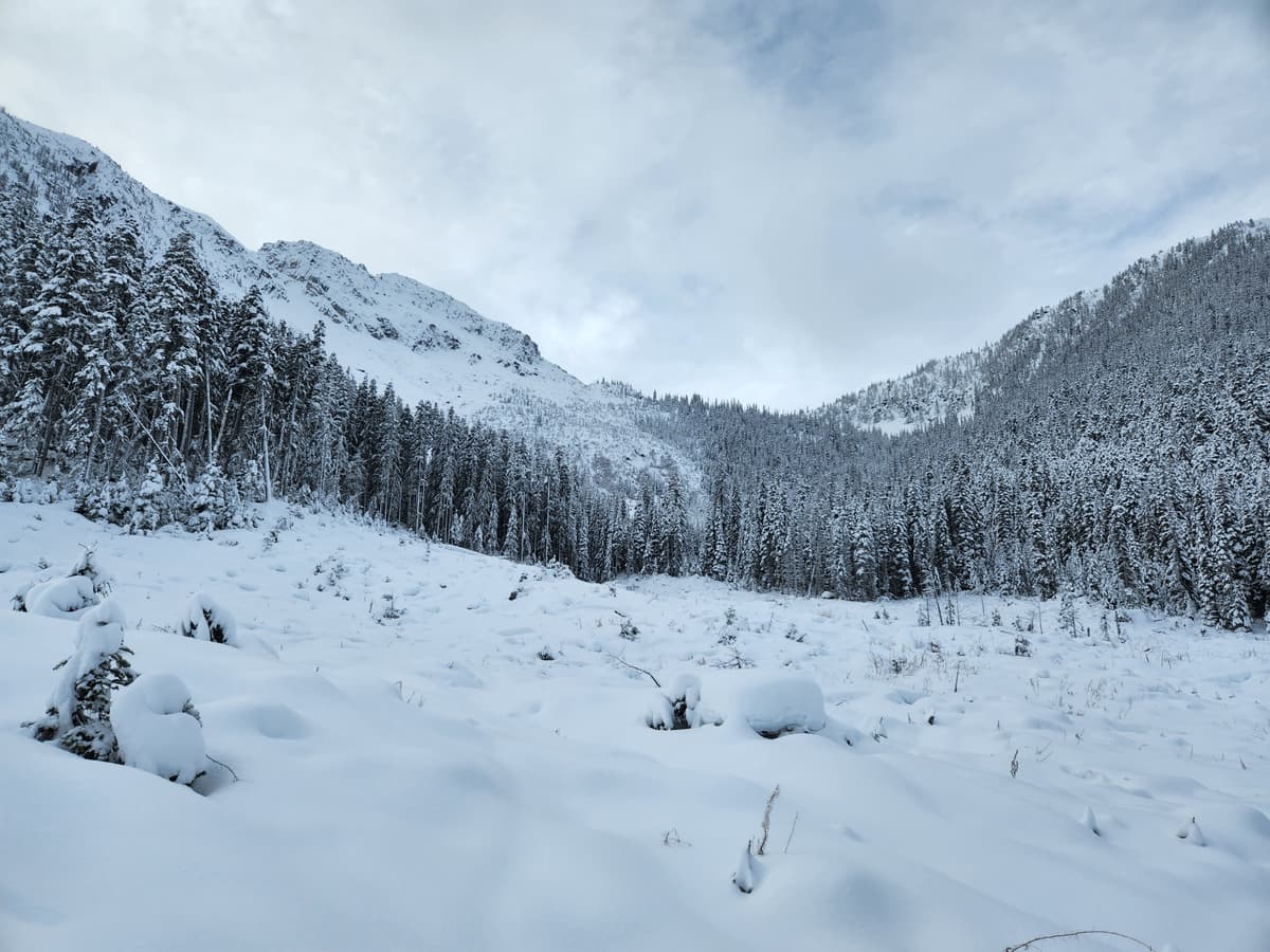 Still low snow in the Duffy. 
