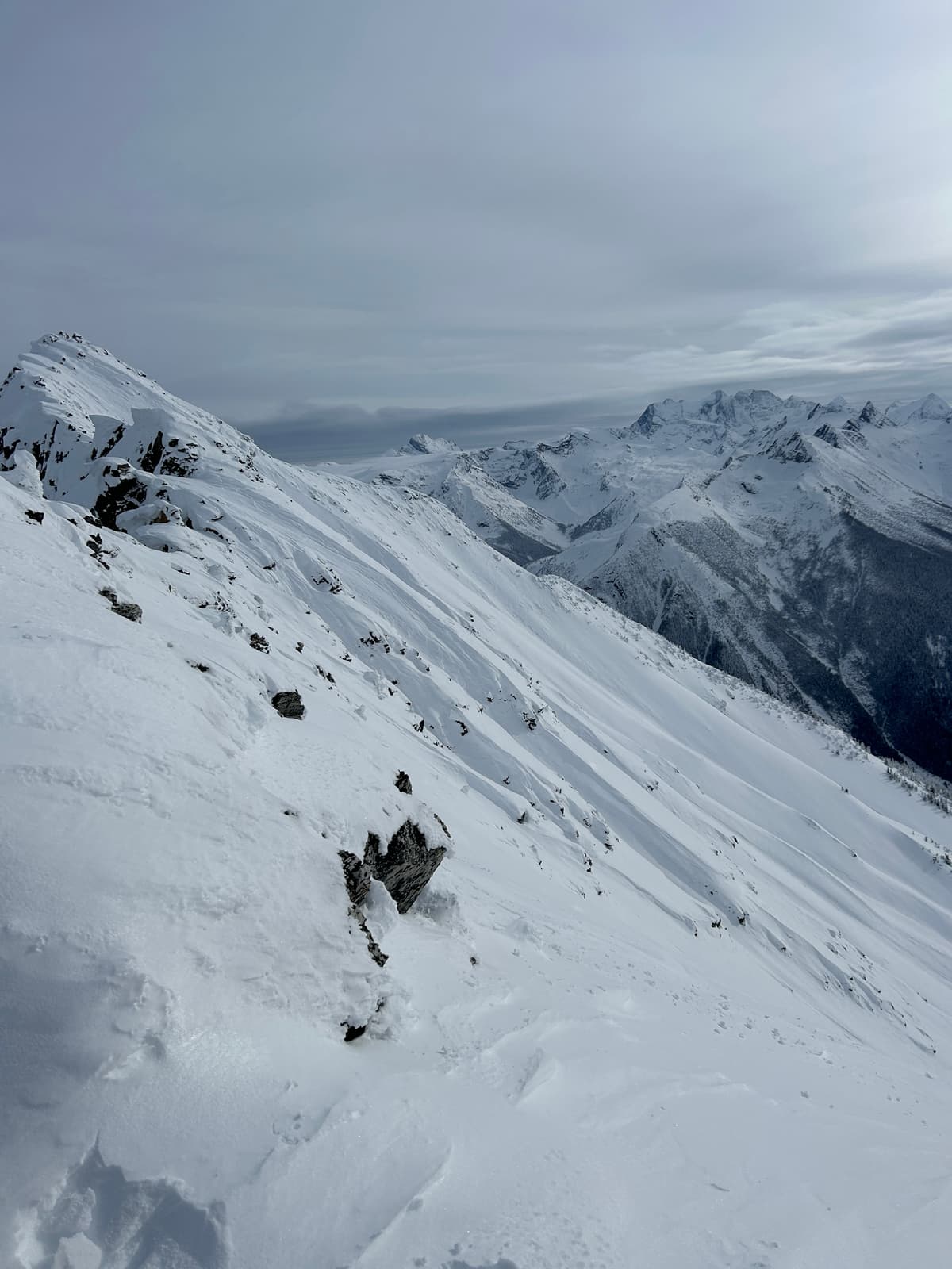 Looking out at the west face of Cheops