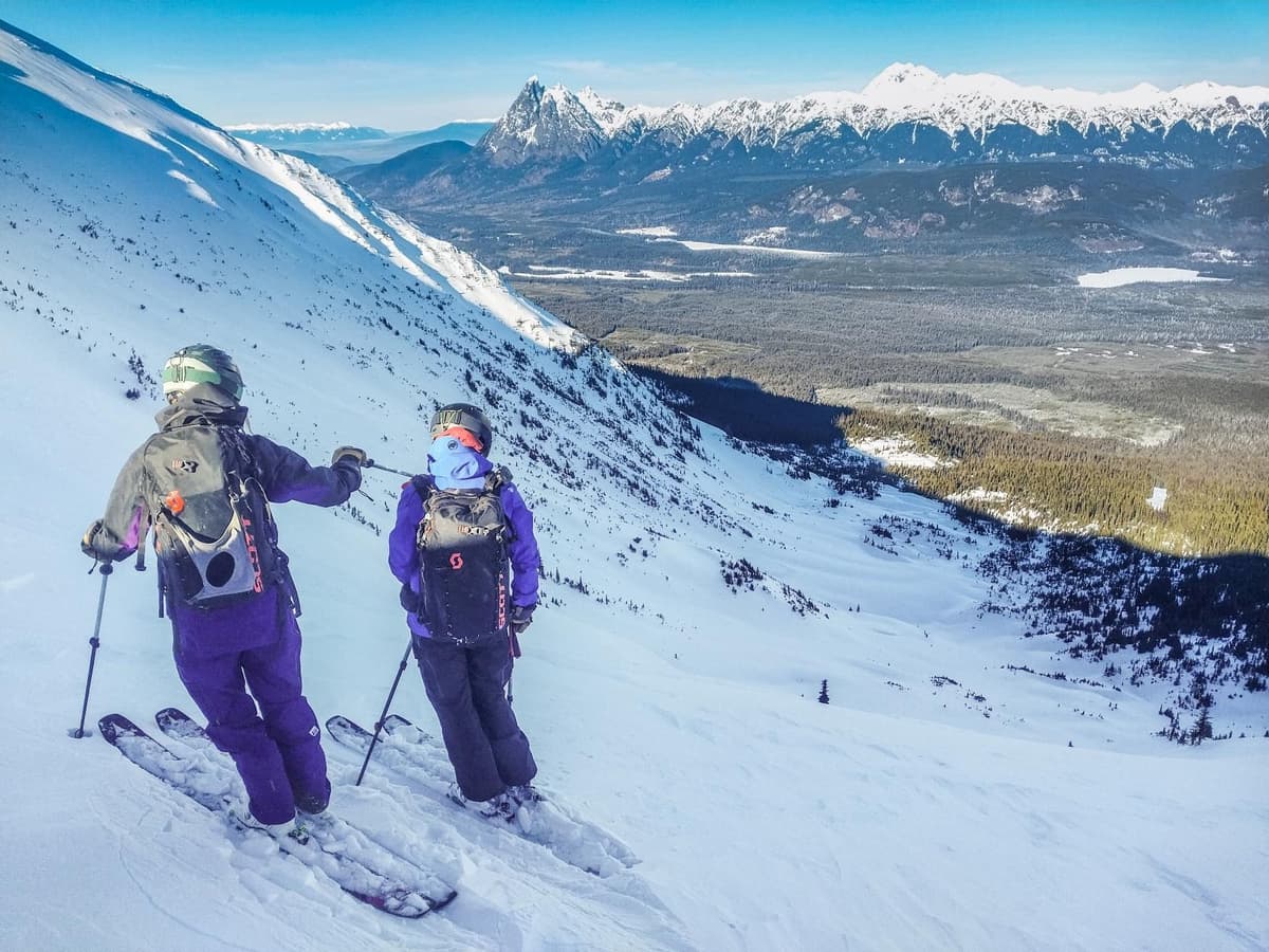 A variety of surface conditions exist in the alpine including wind affected surfaces  and crust.