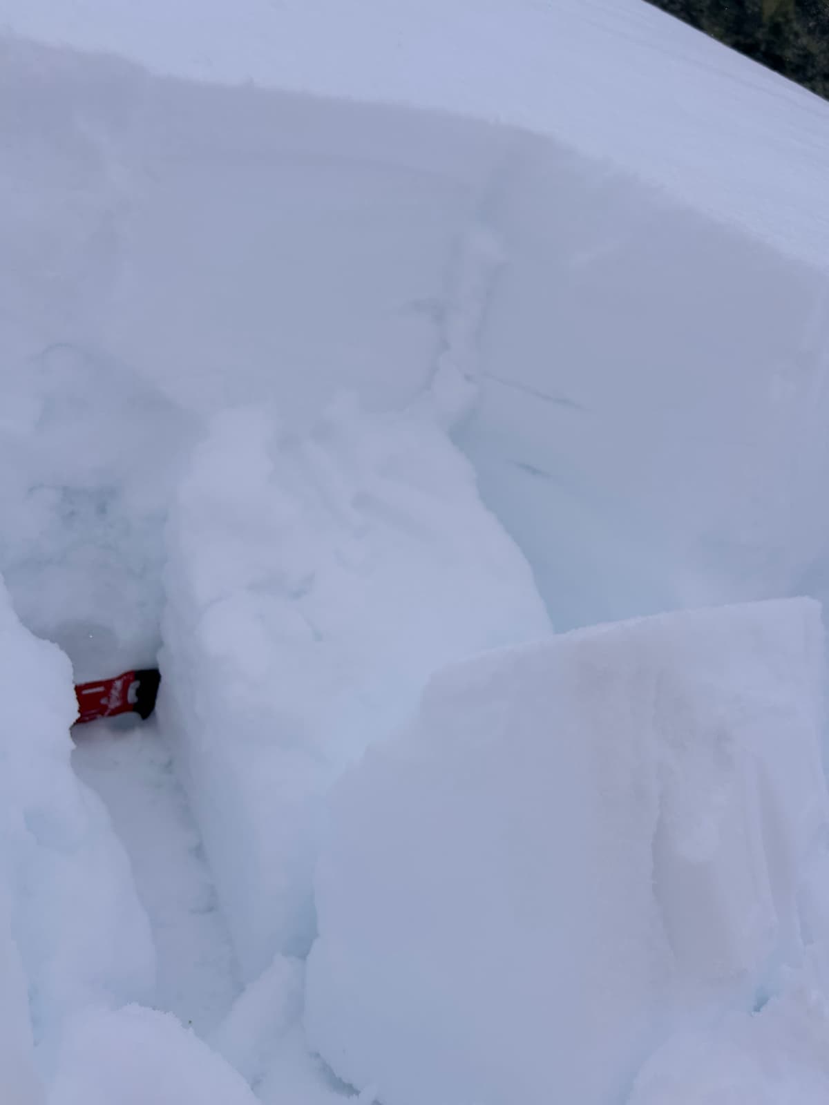 Facets in the snow pack are still producing results. Below the 10-15cm of new snow there are stiff wind slabs that overly facets.