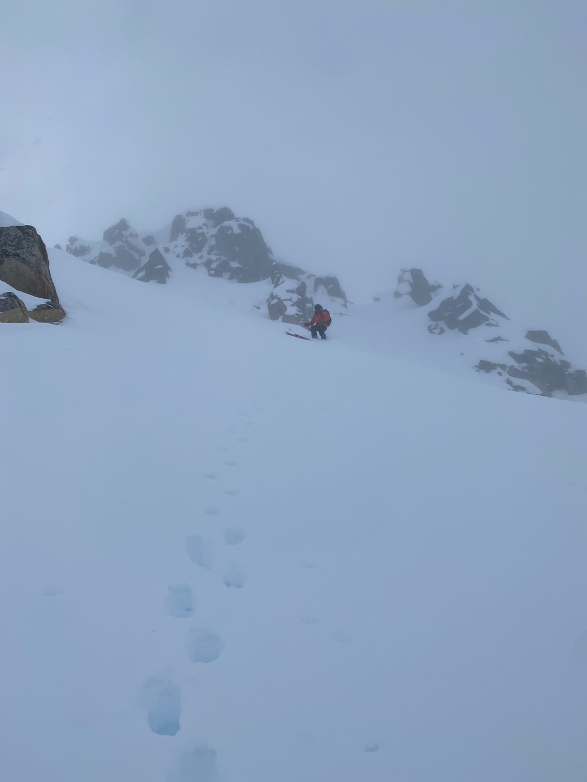 Nice skiable snow.