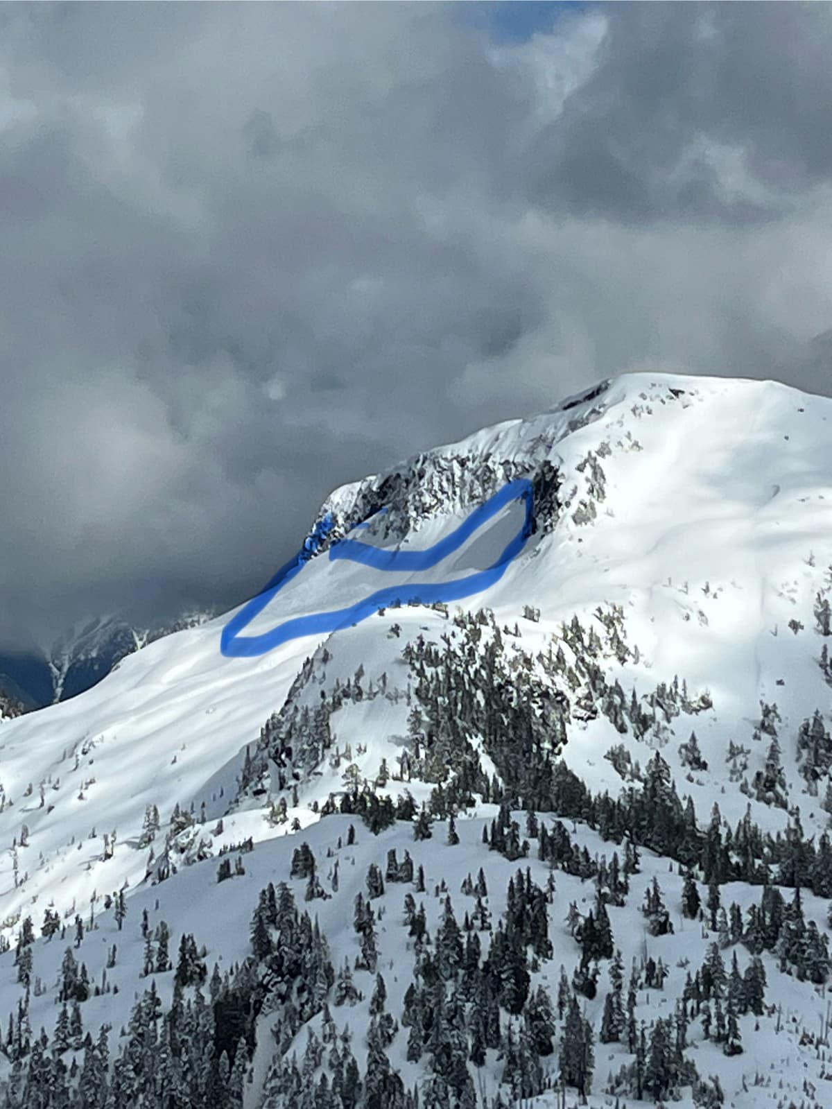Size 2.5 slab avalanche, most likely <12 hrs old