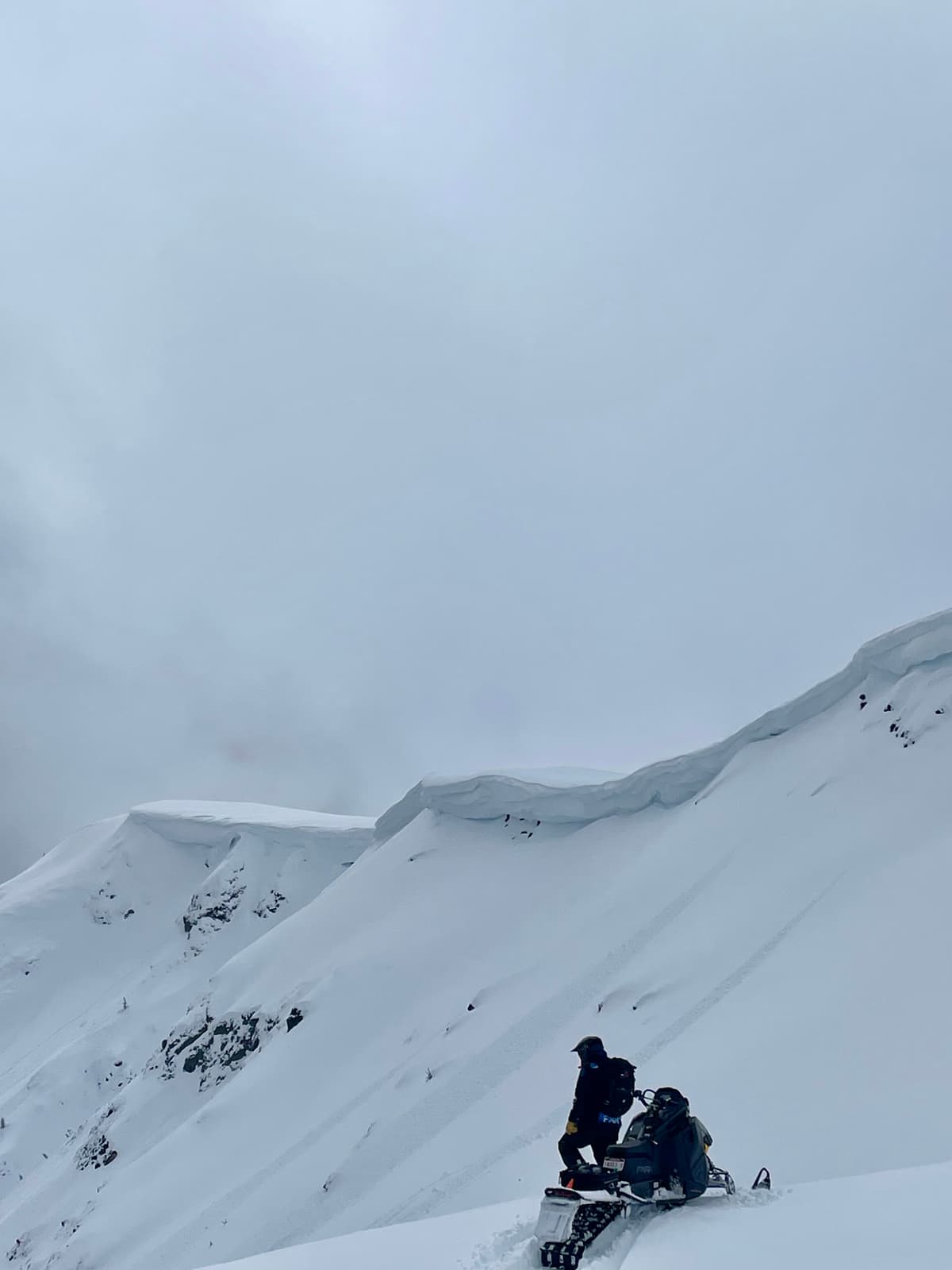 Small loose avalanches triggered by the sunshine today. 
