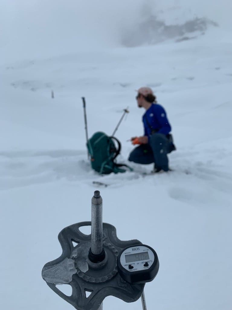 4.0°C at 2000 m.