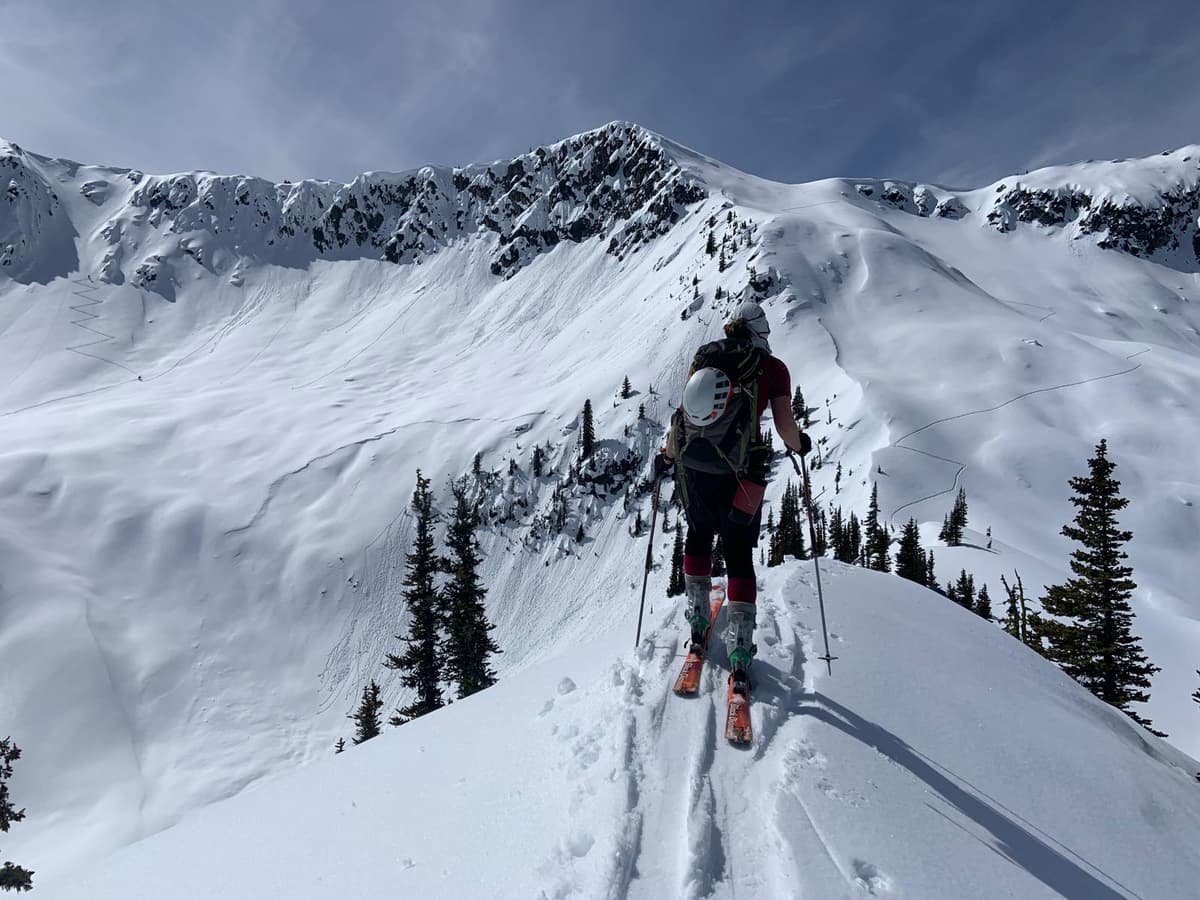 Steep Peak ridge 