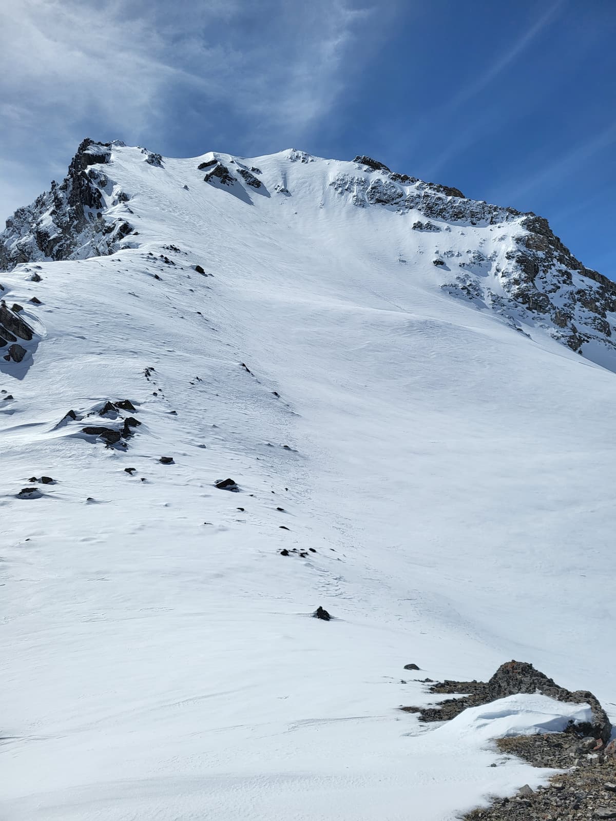 Lillian Peak , N aspect