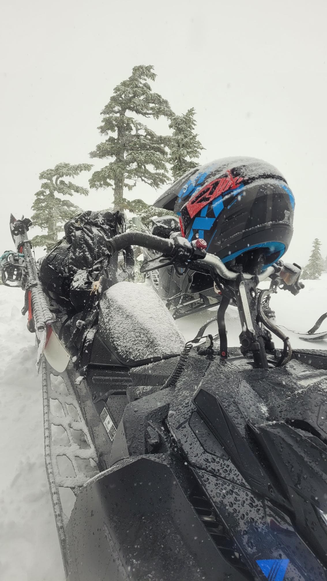 1 hr of falling snow on our machines. 