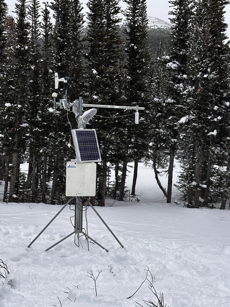 Weather station is fixed! Get the data at avalanche.ca