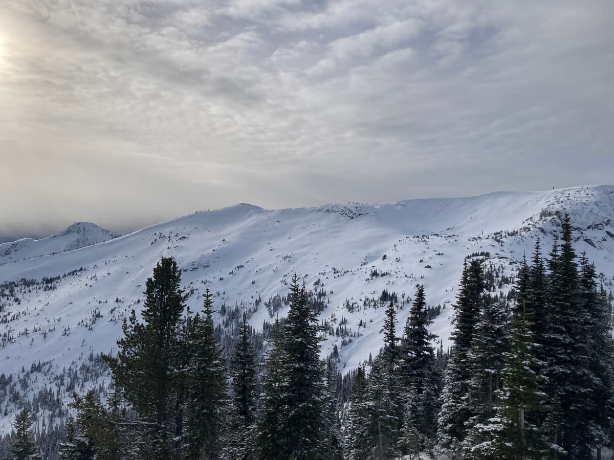 East facing slope of Flatiron
