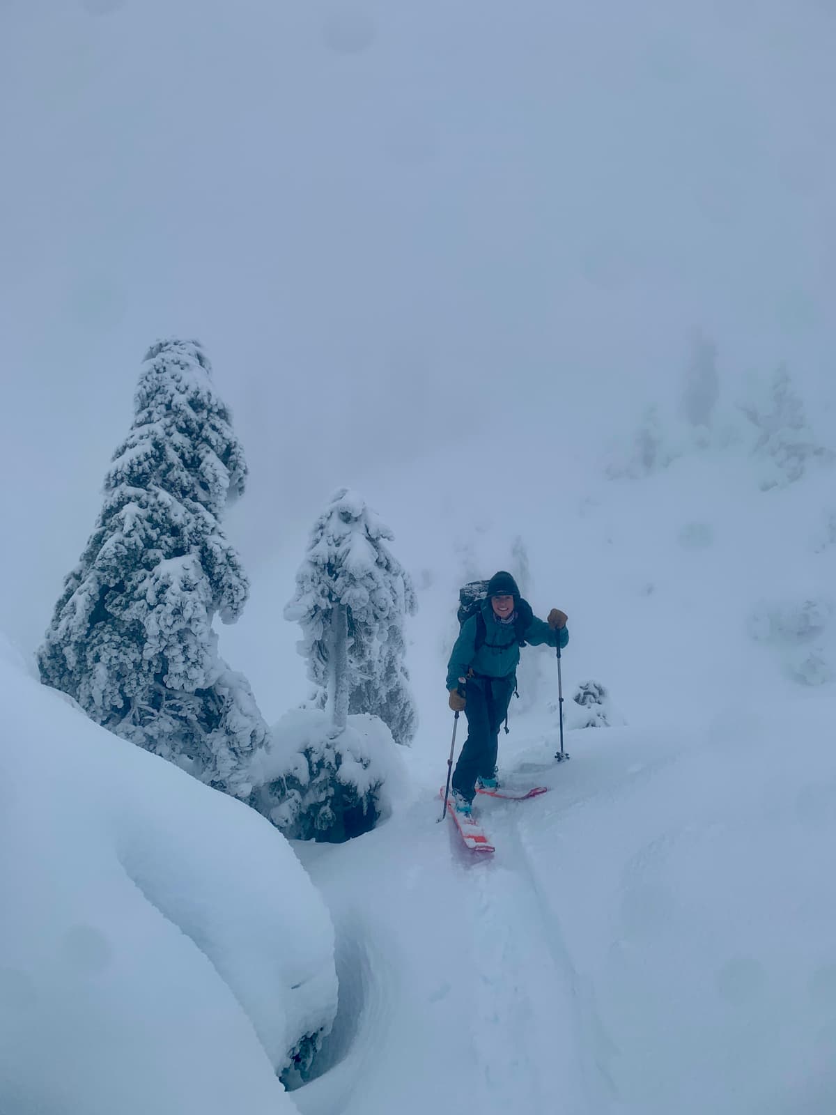 Once above 1000m it kinda felt like winter again