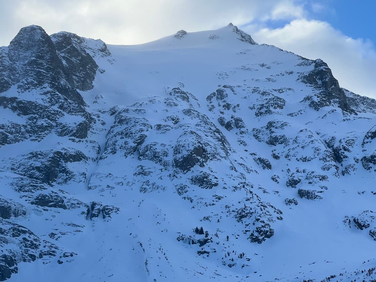 North face of Slalok. 