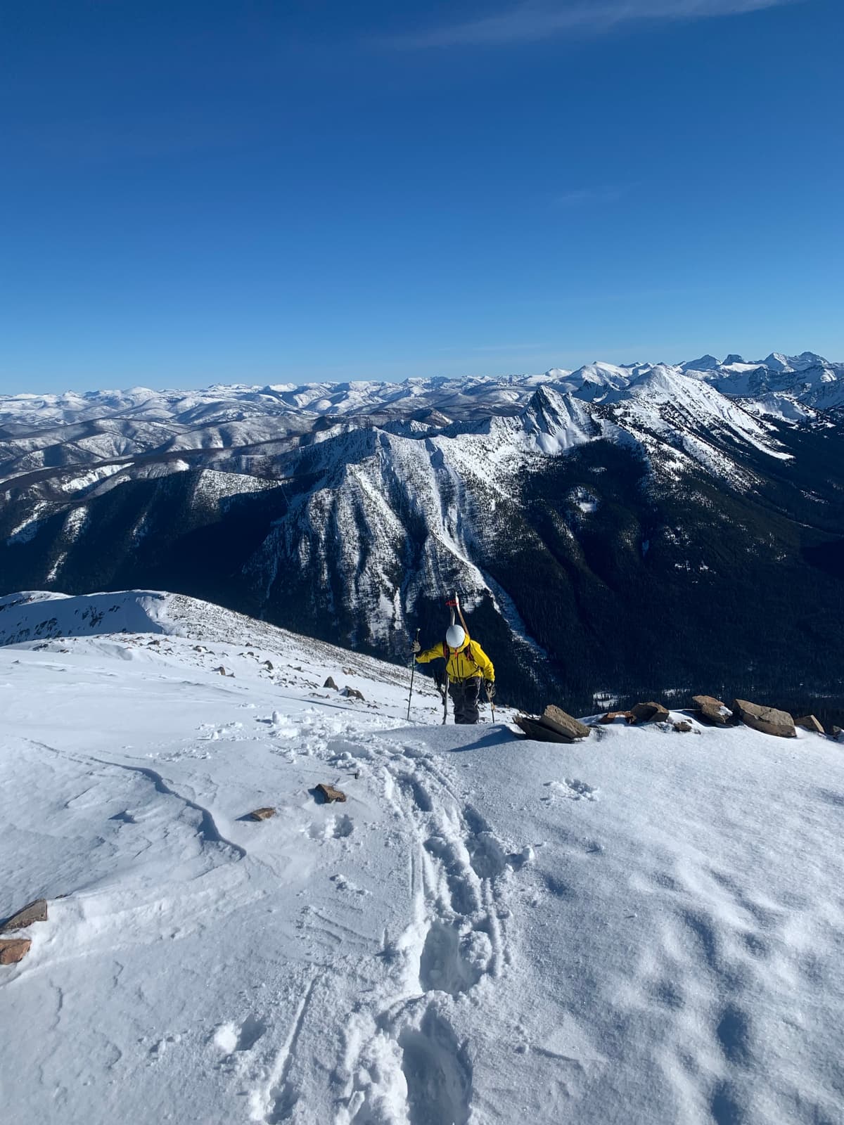 Bootpacking the ridge