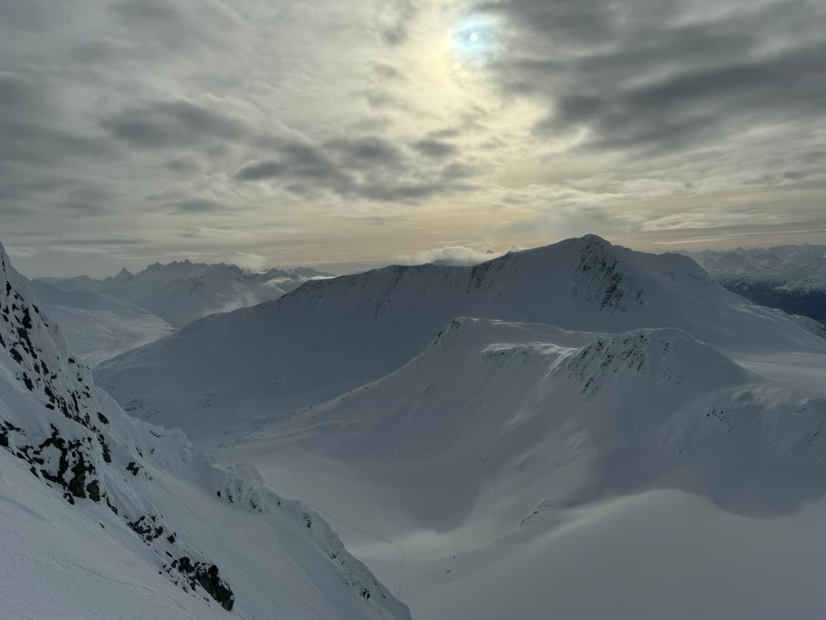Nice day for views.