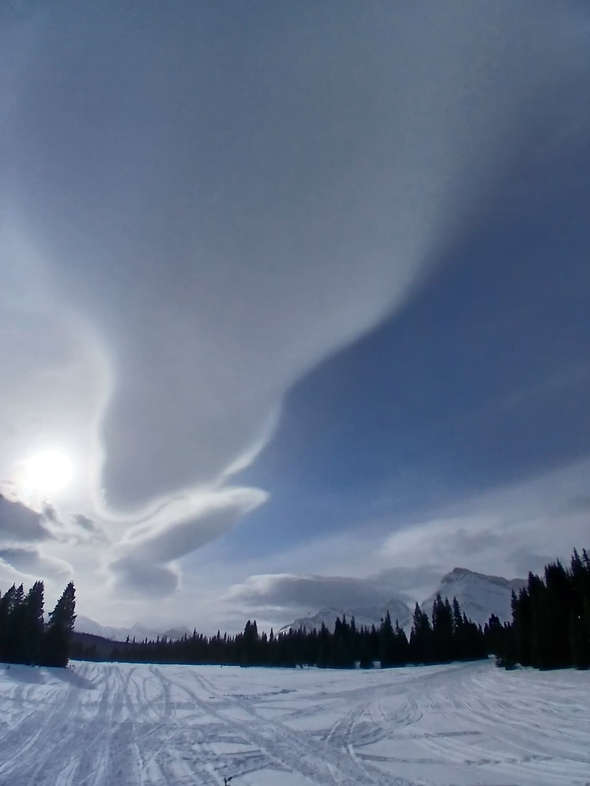 Weather moving in