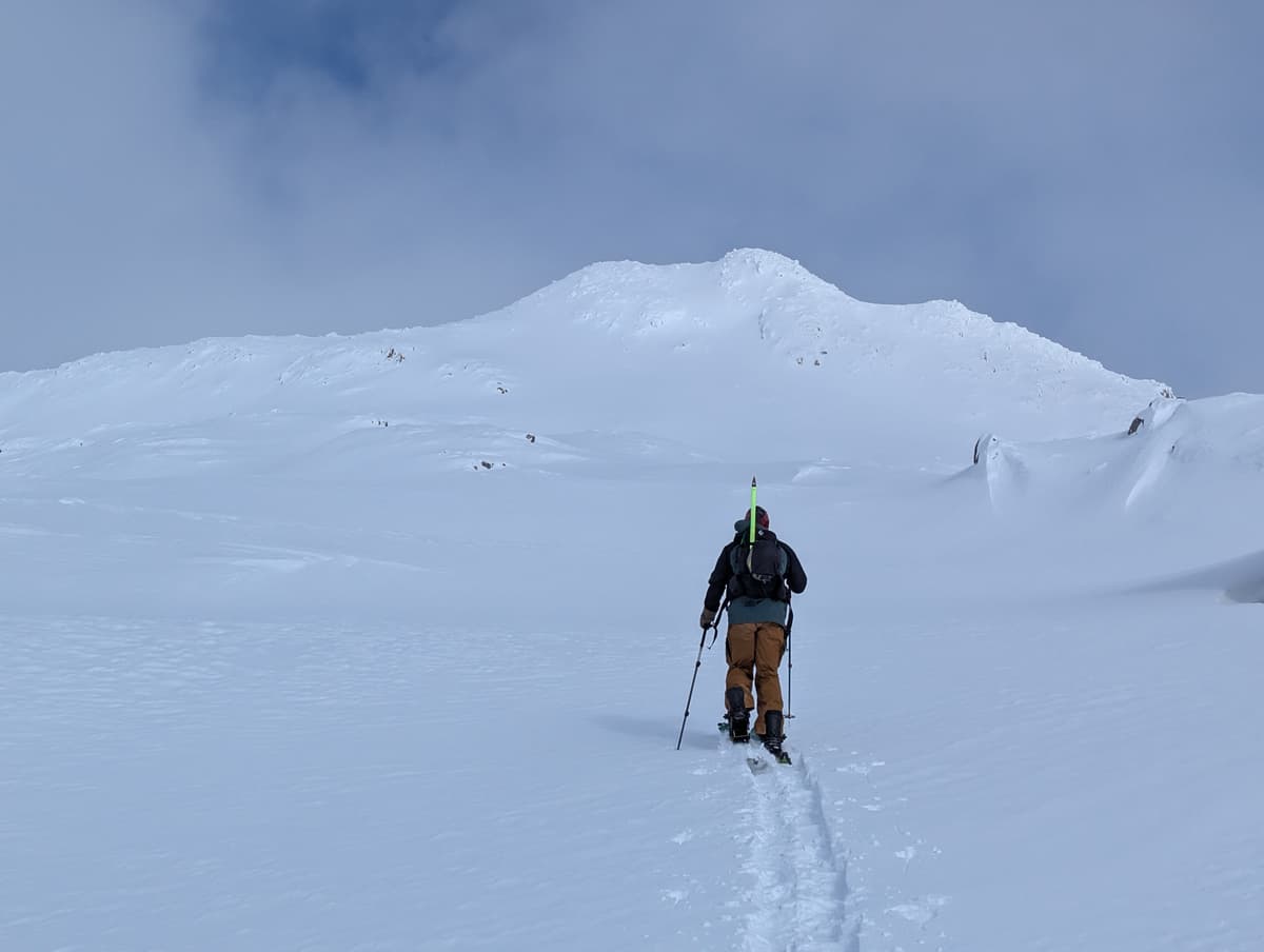 Peak between Fraser and Taiya