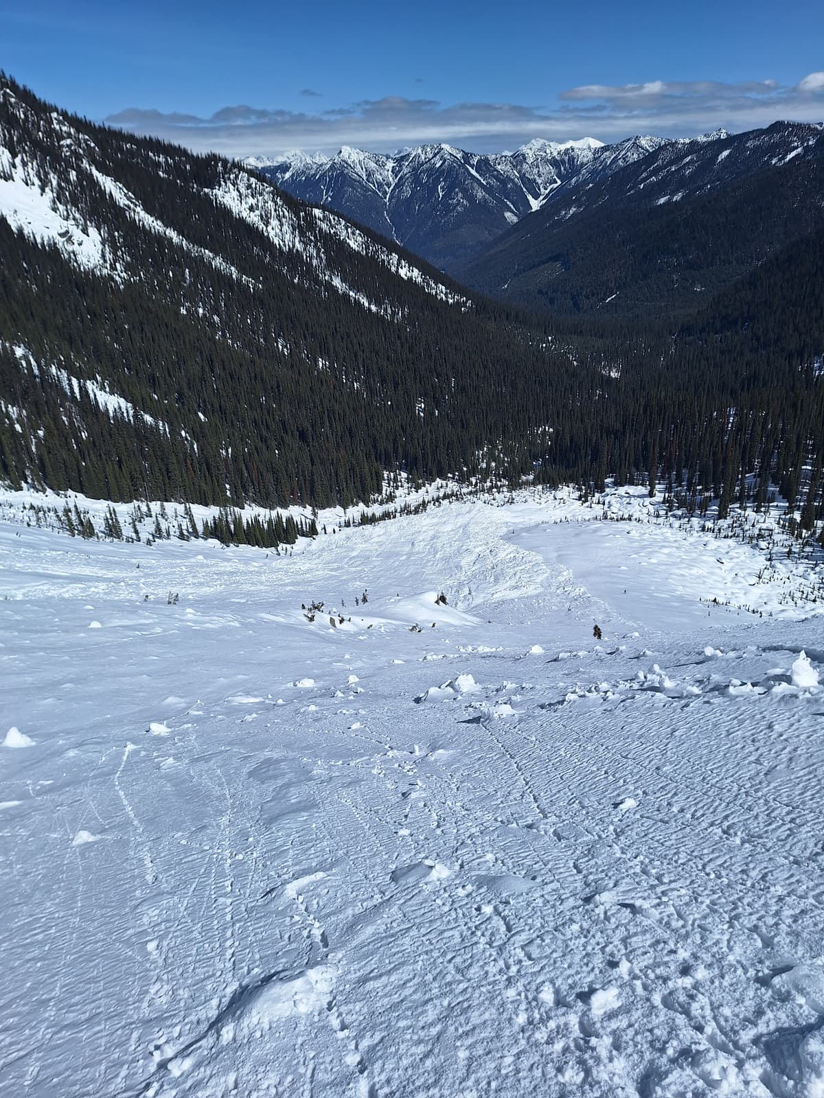 Persistent slab runout