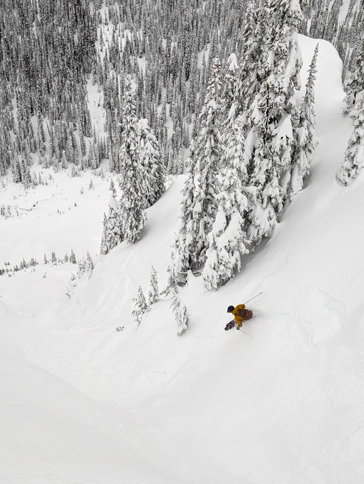 Good turns in sheltered terrain