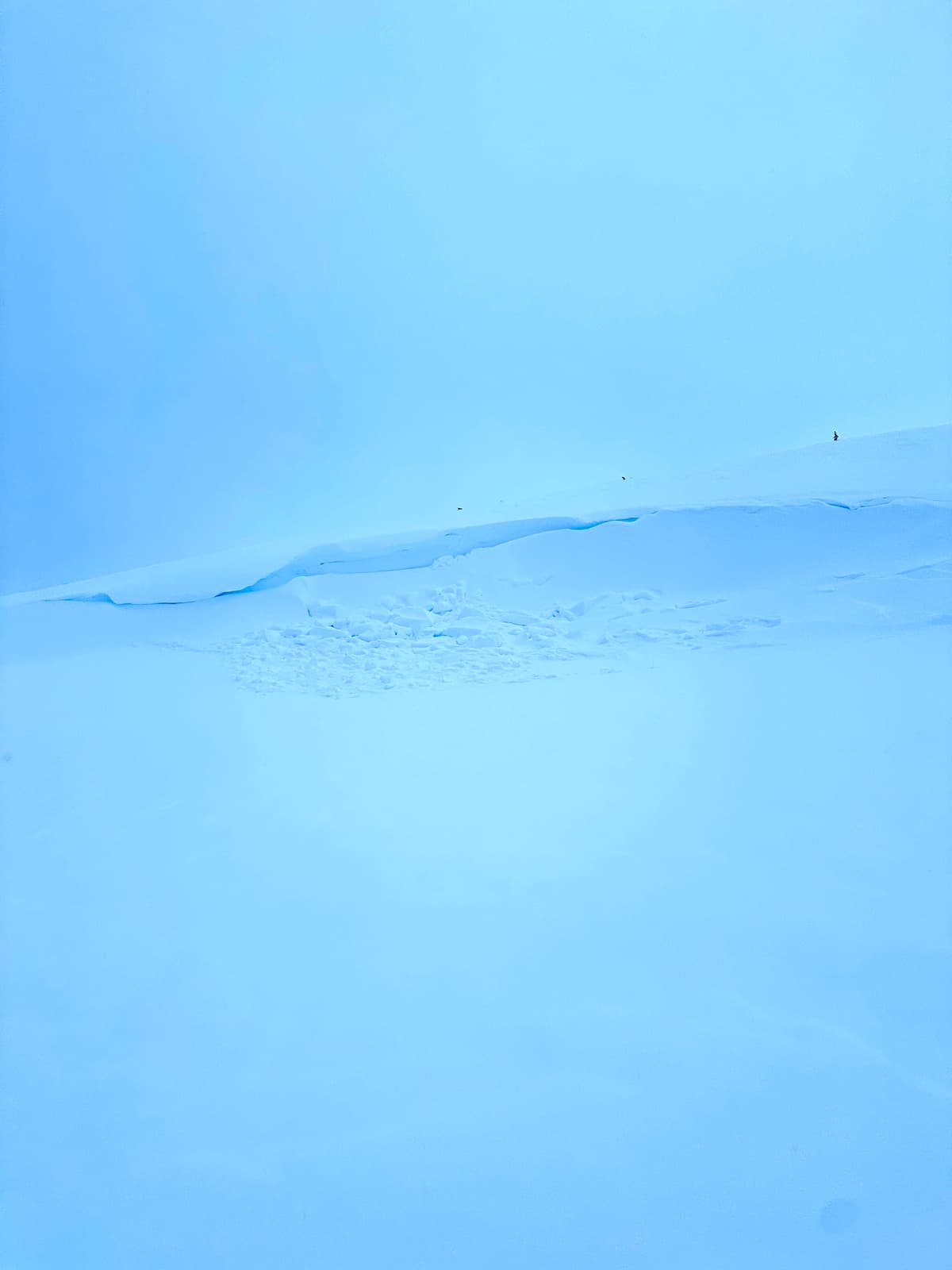 Small wind features can be great tell tails for larger slopes with similar aspects. 