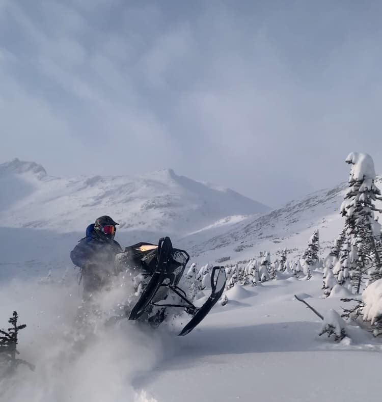 deep powder.