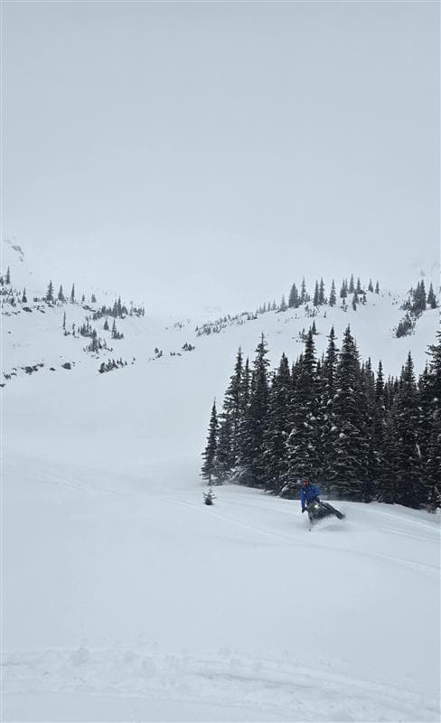 It's not epic over the hood pow, but it's better than a crust!