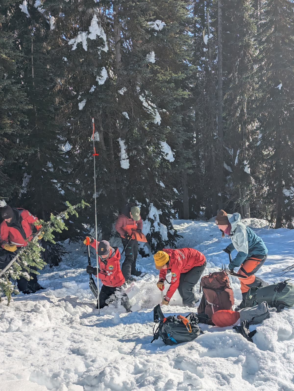 Rescue practice 