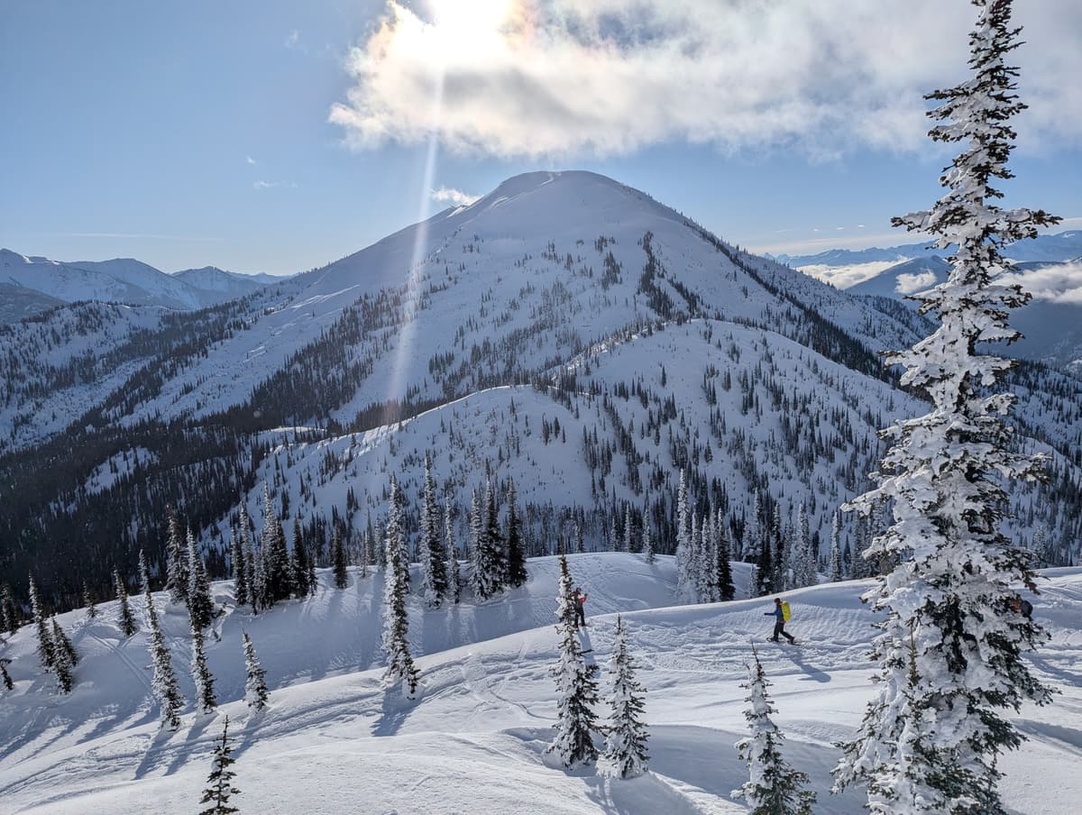 Sunny views above the clouds
