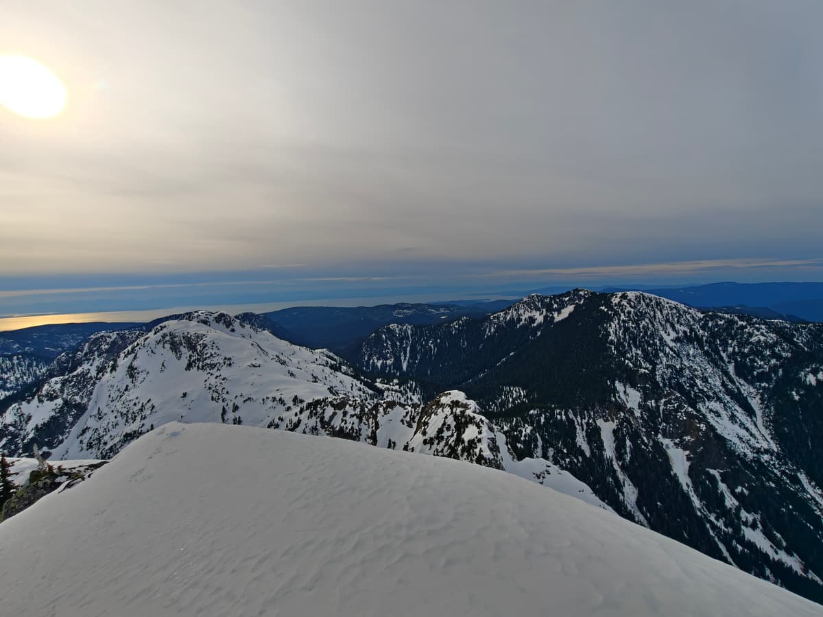 Looking towards Mount Steele 