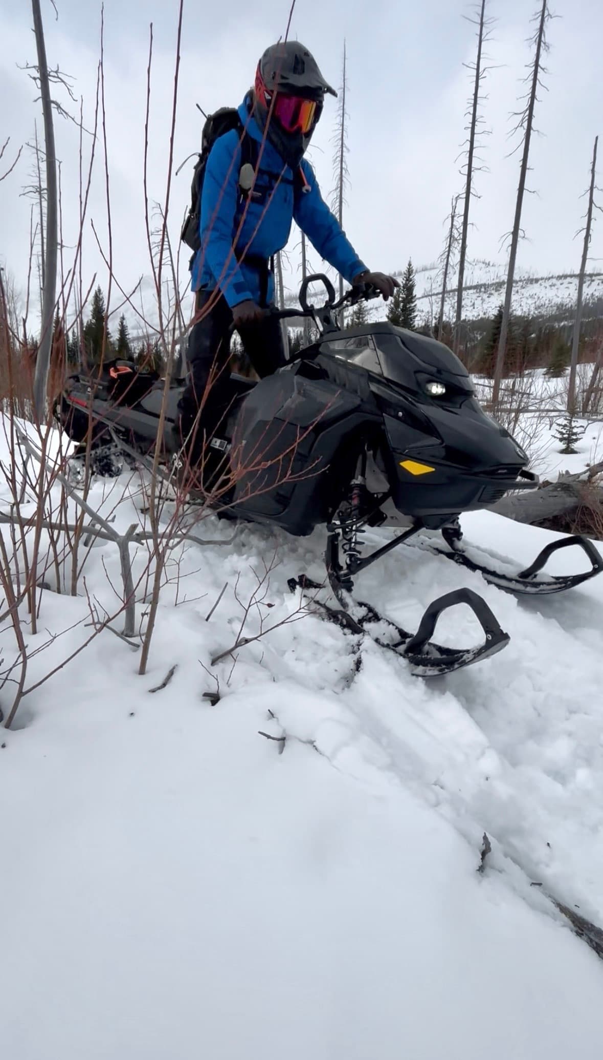 Early season conditions at lower elevations