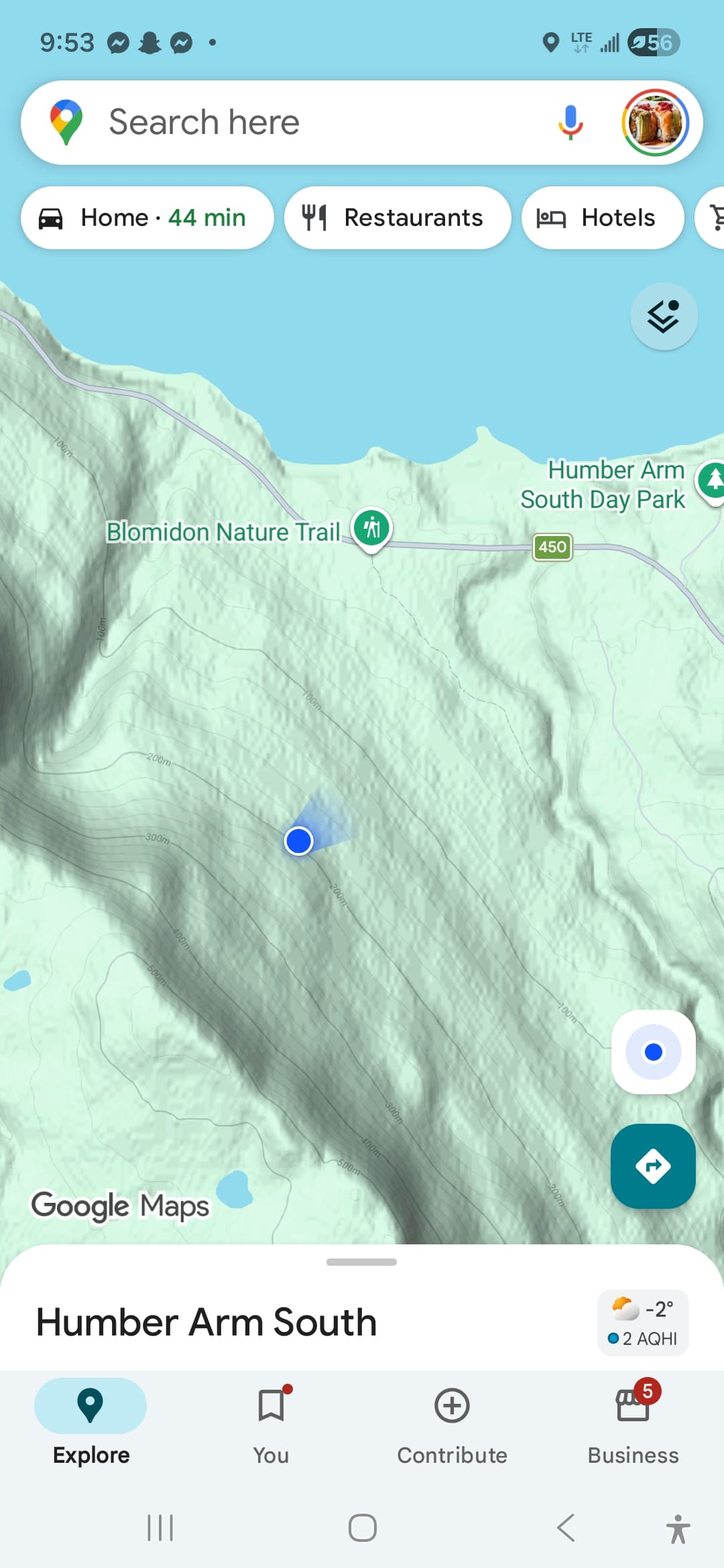 Location of pit on google maps 
