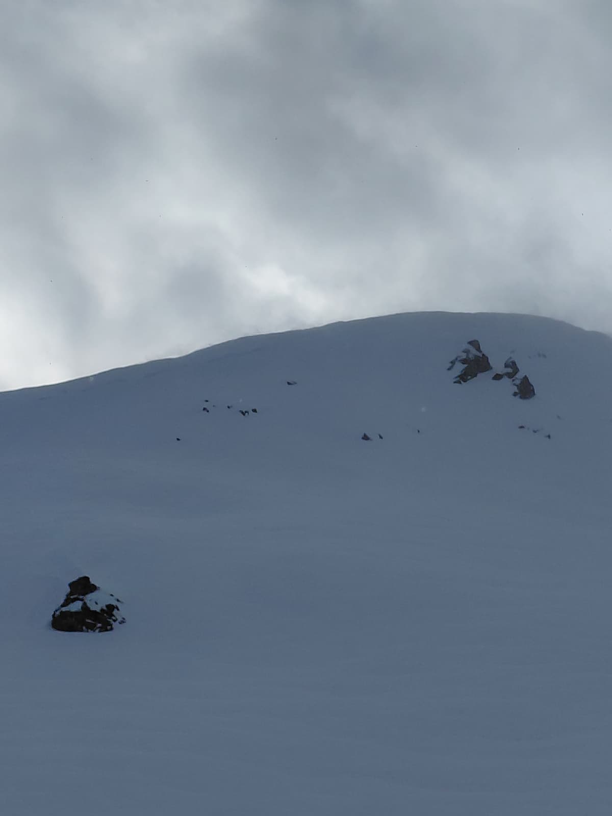 Blowing snow