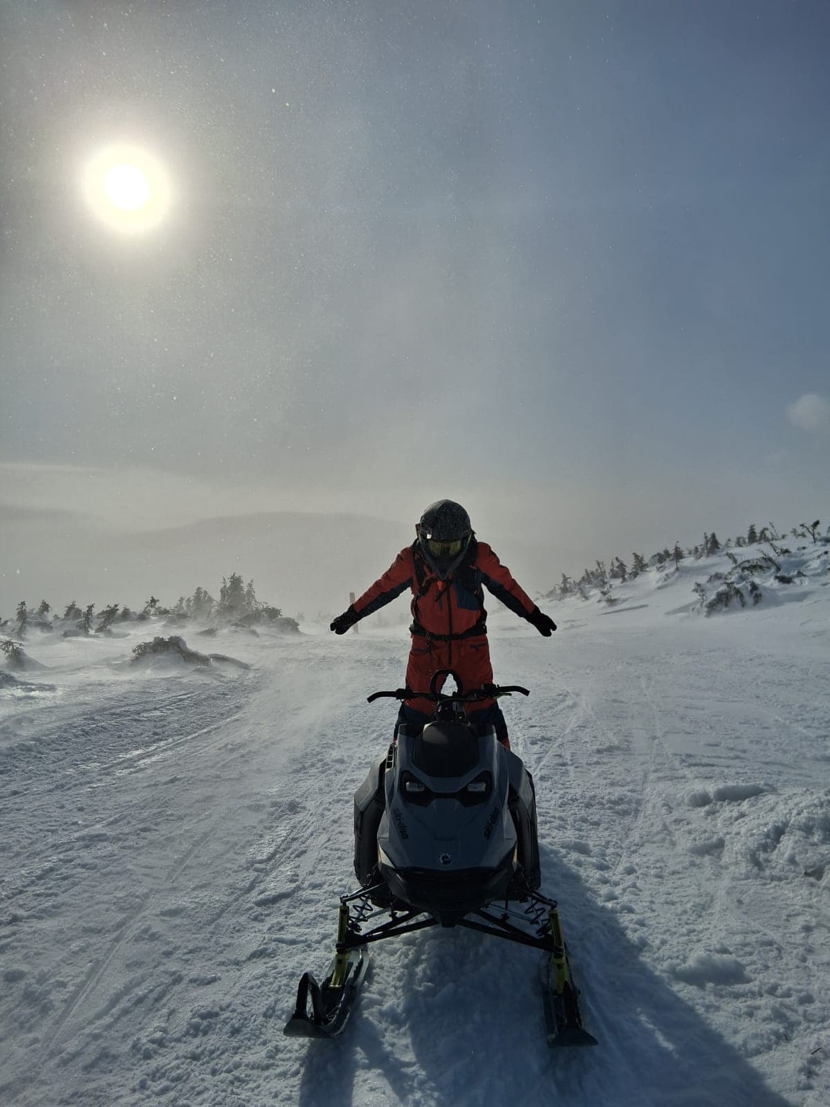 Windy ridge.