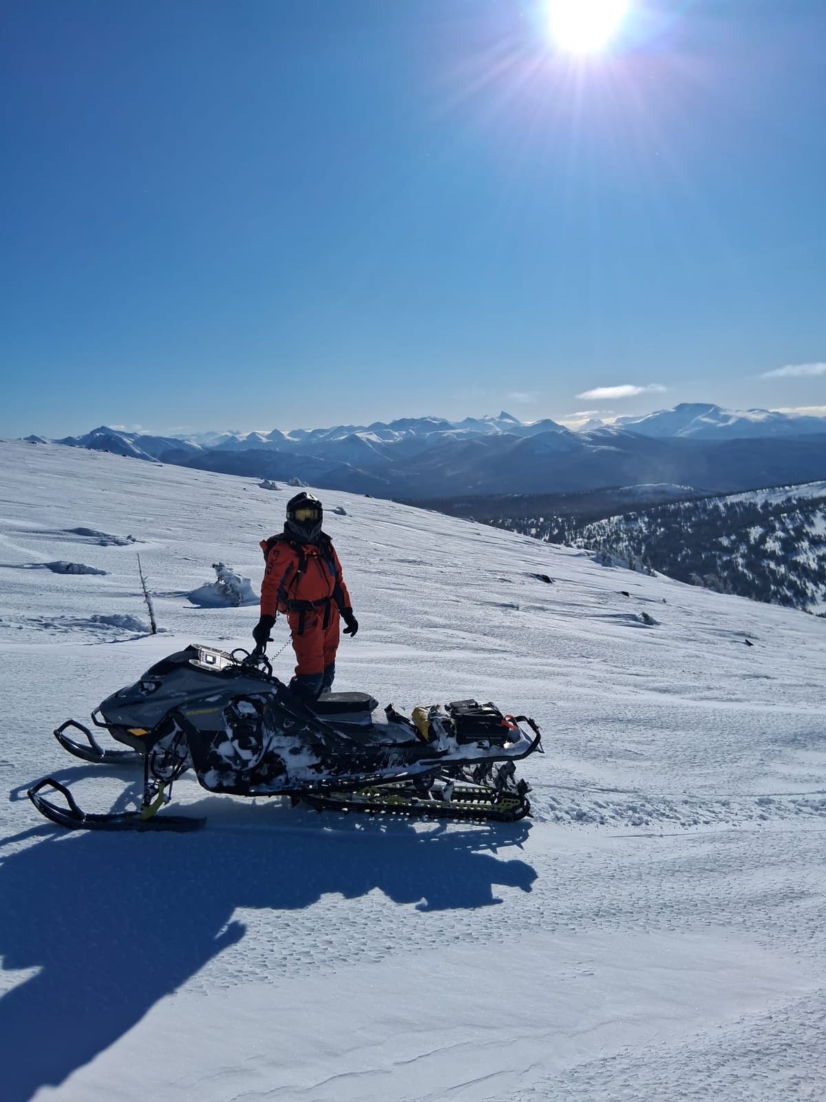 Ridge lines were stripped down to the crust in most areas leaving only a little snow for winds to blow around.