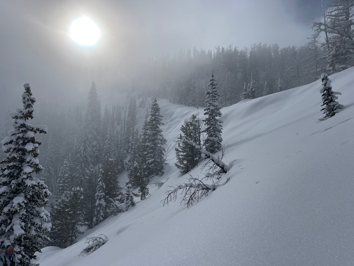 Beauty day with a mix of sun and cloud. Temps stayed relatively cold all day.