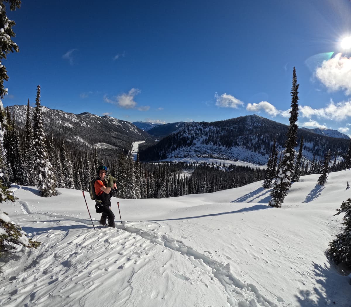 The snowpack looks ok, doesn't it. Try skiing it! Styrofoam skis better.