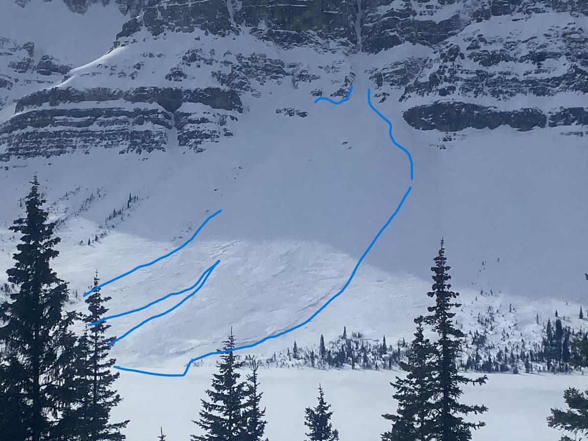 North Crowfoot Mt sz 2 2200m N - 
