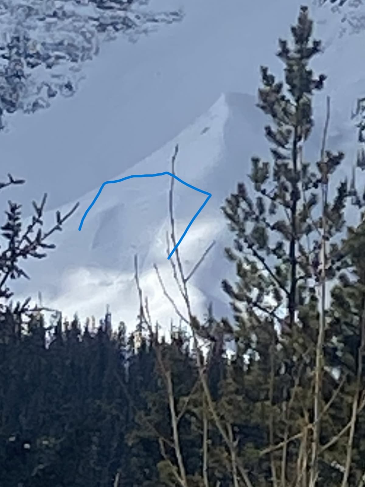 Mt Patterson / Snowbird Glacier Moraines sz2 2300m E