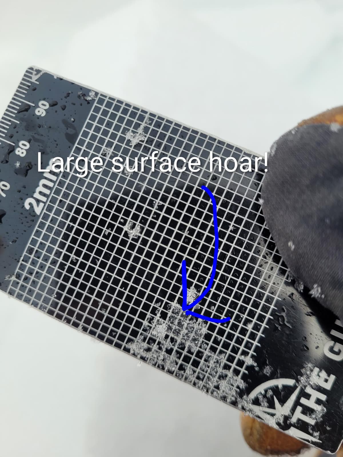 The January weak layer buried 140 cm