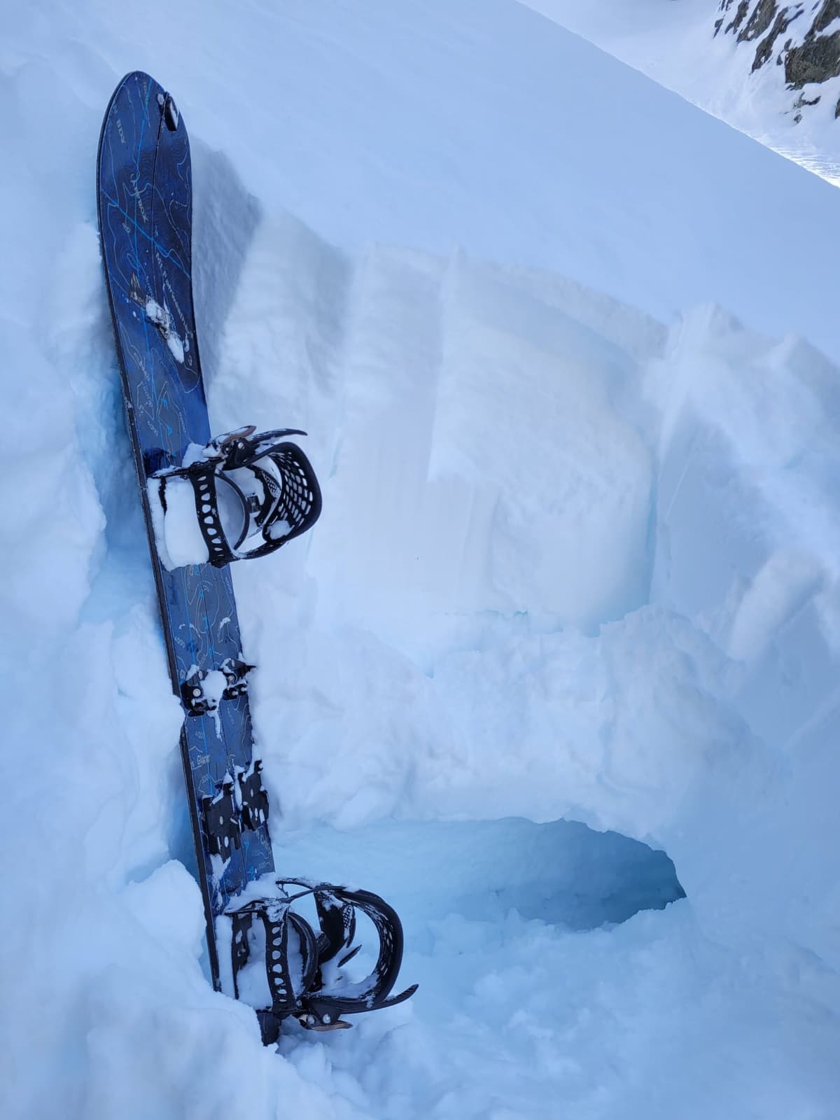 pockets by our high point in the gulley