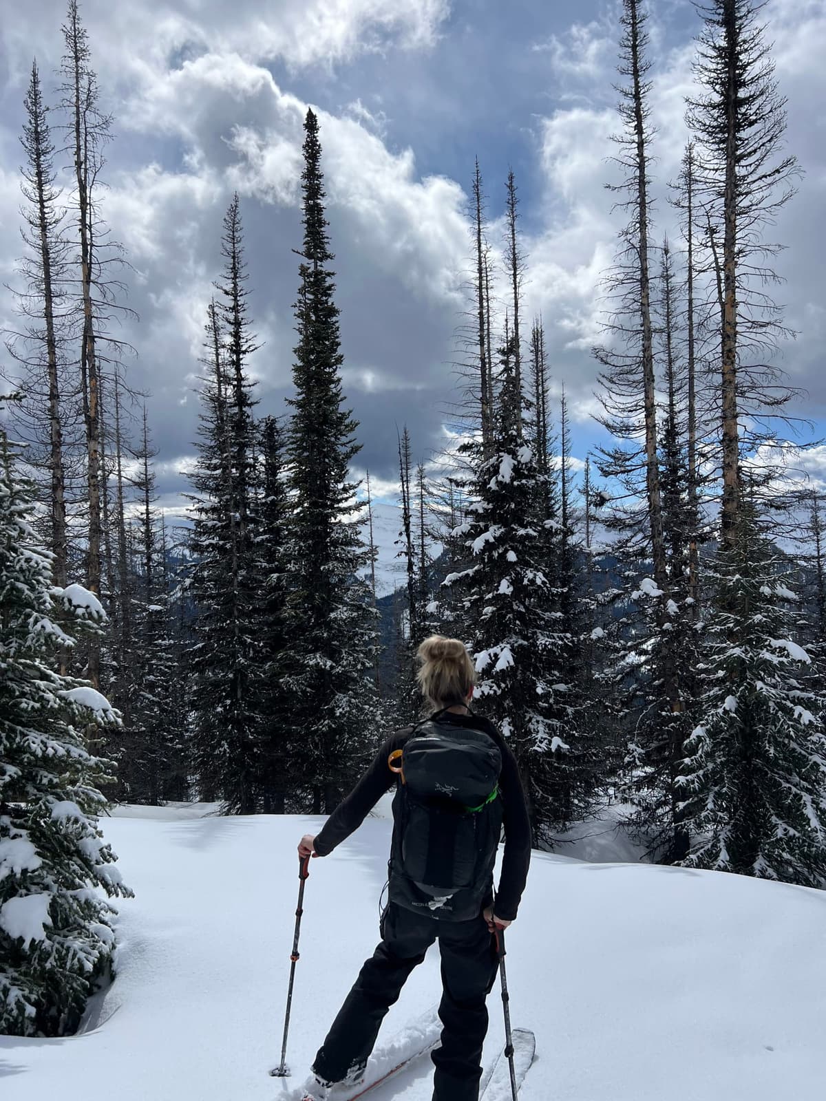 Enjoying the views!