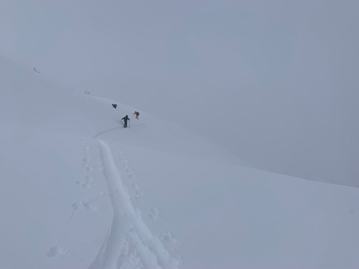 Wind affected snow found above 1600m but generally stable