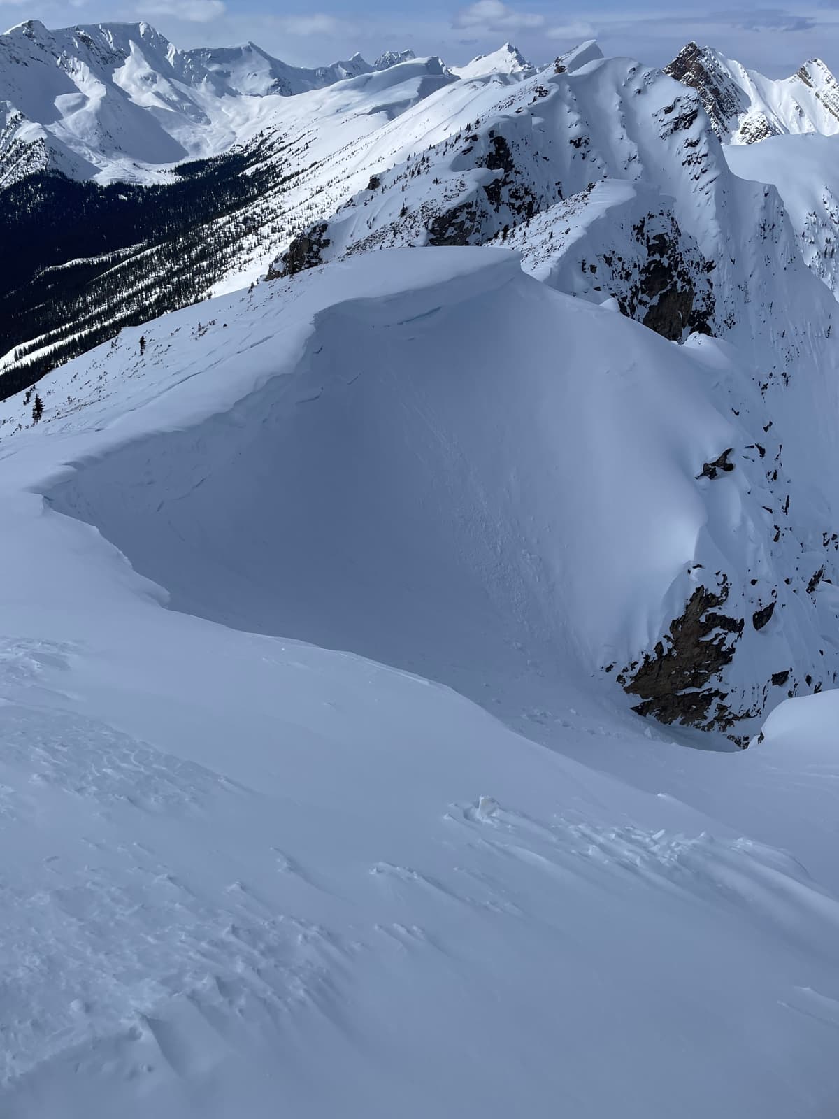 Toilet bowl cornice failure (afternoon)