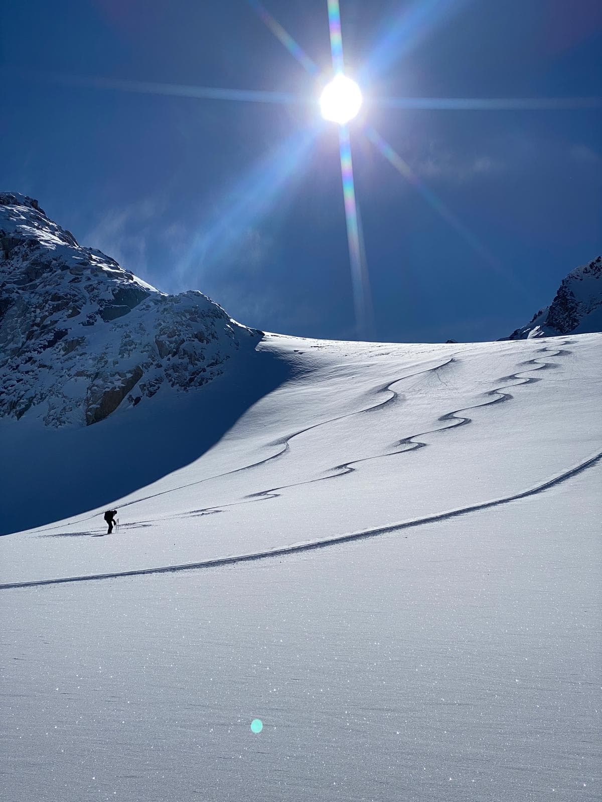 Some really nice turns to be found in sheltered areas. 