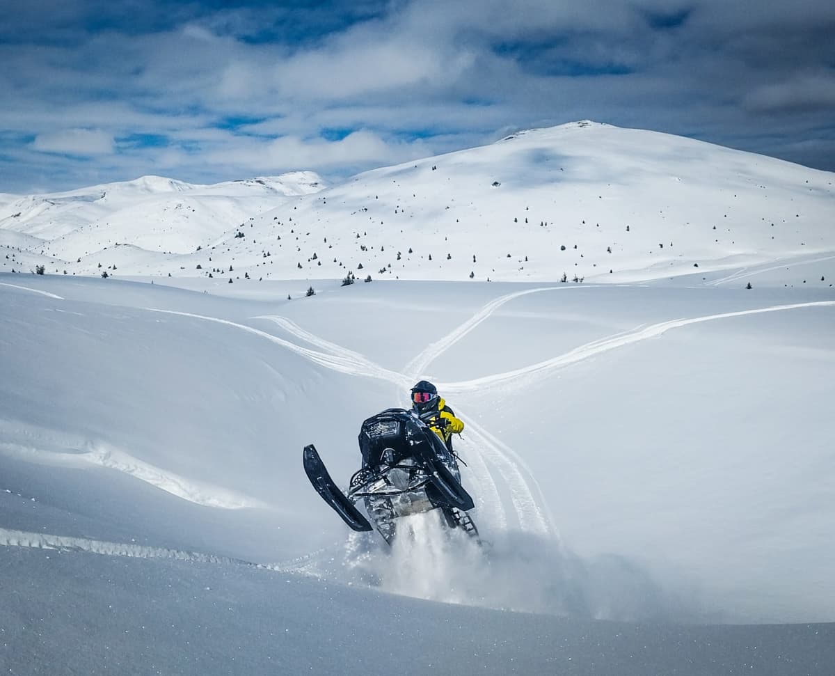 Some good powder to be found up high.