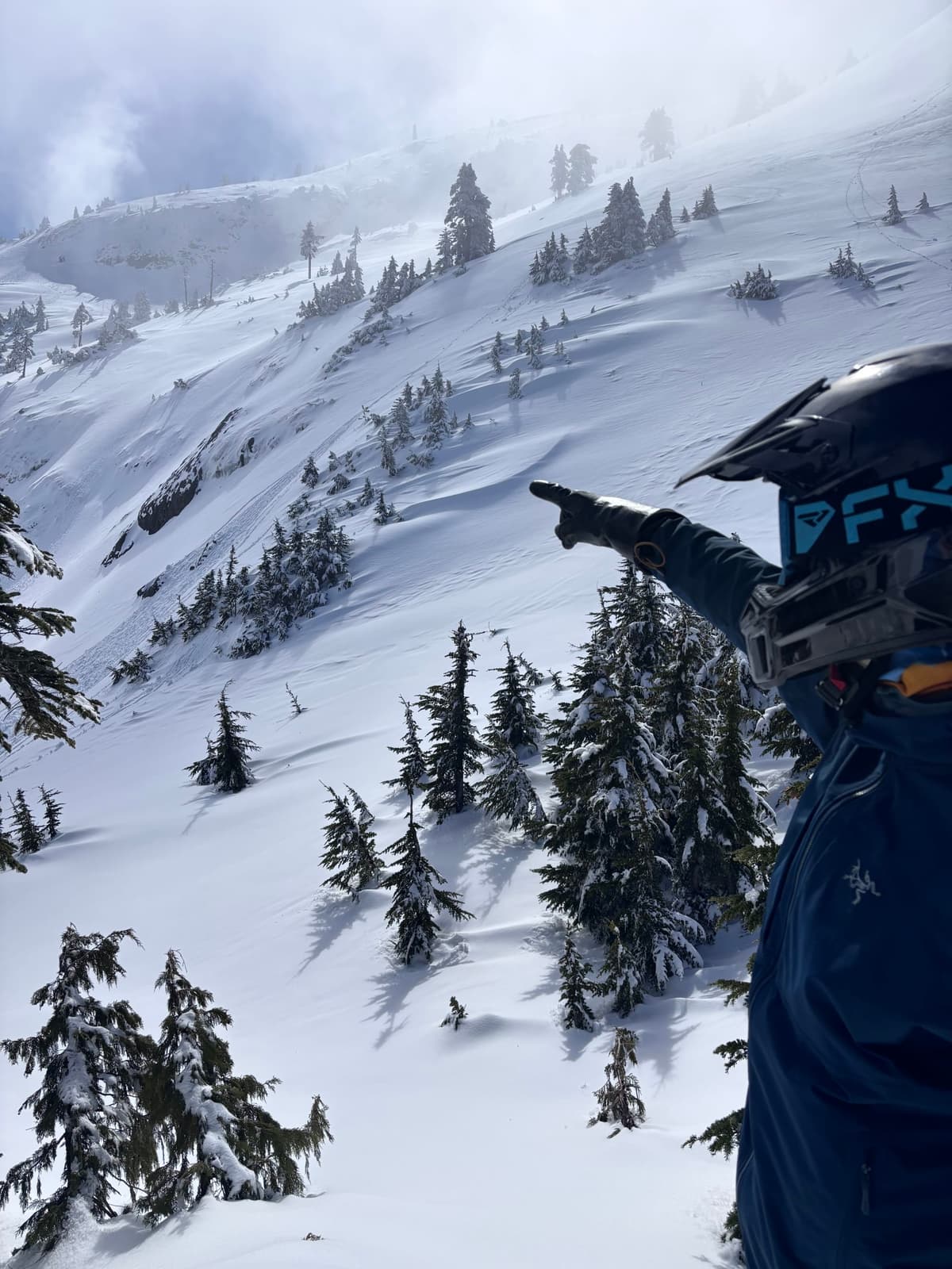 Point releases on Mt Cokely 