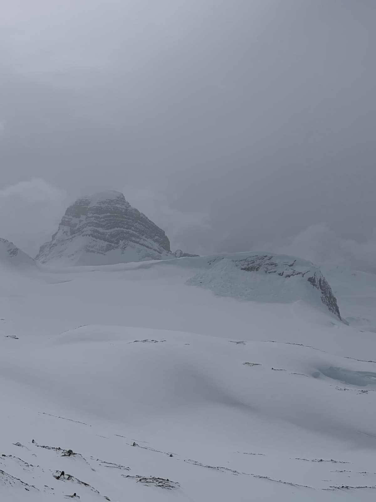 Na Cornice failure size 2.5 Daly Glacier