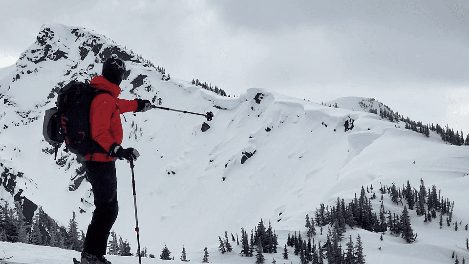Lots of big overhanging cornices out there.