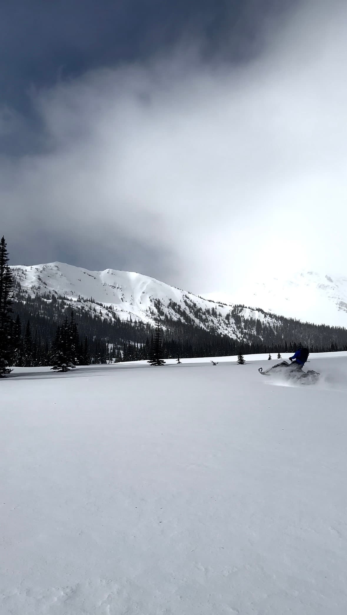 Great April conditions. 